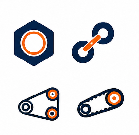 Spare parts illustration